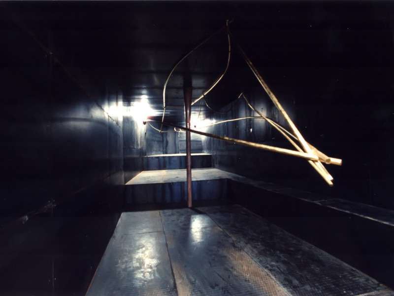 La Fiumara d'arte - 1989 Stanza di barca d’oro - Hidetoshi Nagasawa (Scultura)